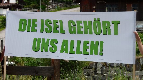 Die Isel gehrt uns allen!