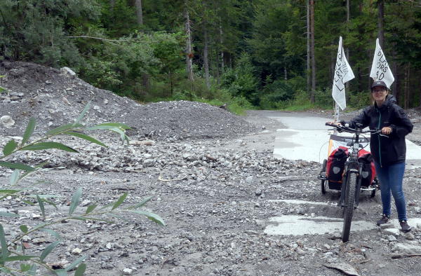 Klimawndel-Spuren Drautalradweg R1