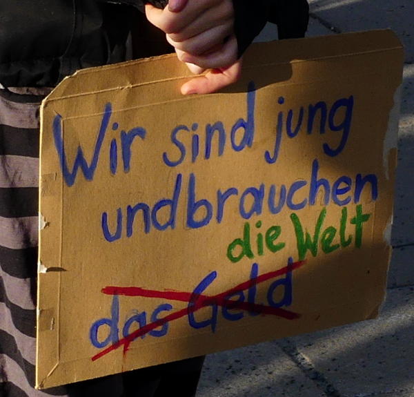 Wir sind jung und brauchen die Welt