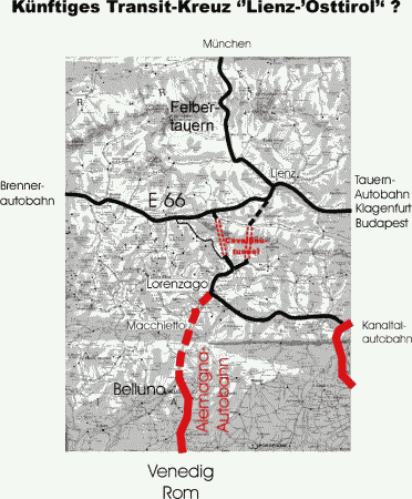 Alemagna-Cavallino-Tunnel