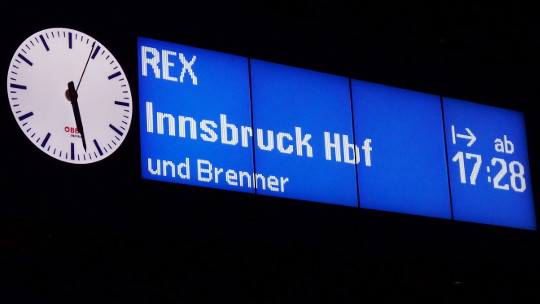 letzer Direktzug Lienz-Innsbruck