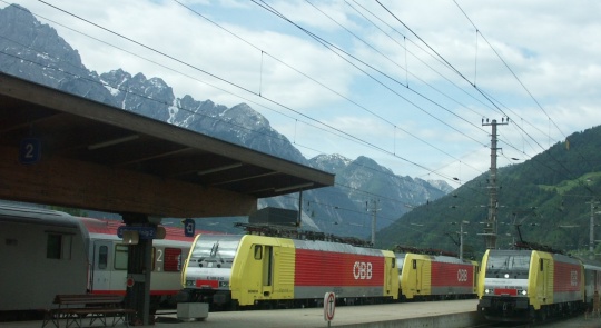 ÖBB Siemens Dispolok ES 64 F4 / E 189 in Lienz