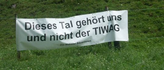 Raneburg gehrt uns und nicht der Tiwag