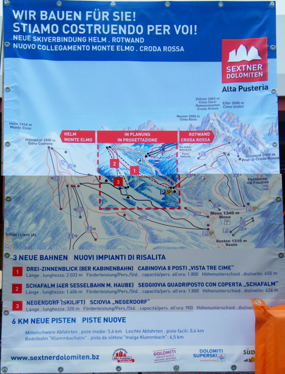 Skigeiet Sexten Helm Rotwand